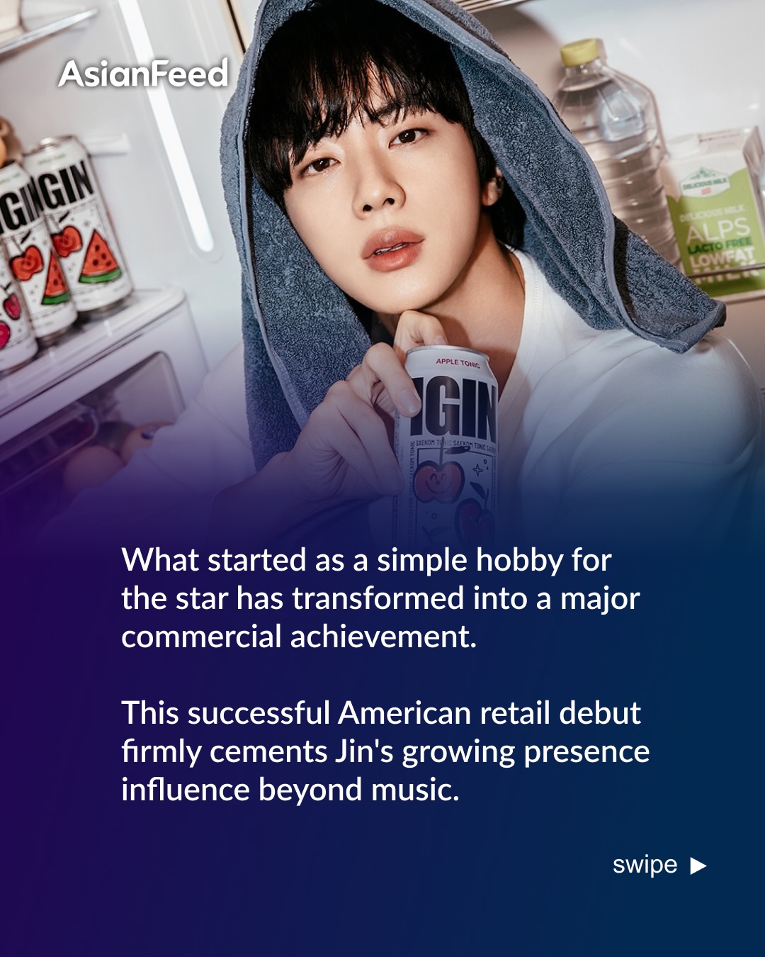 BTS Jin launches IGIN liquor brand in the US