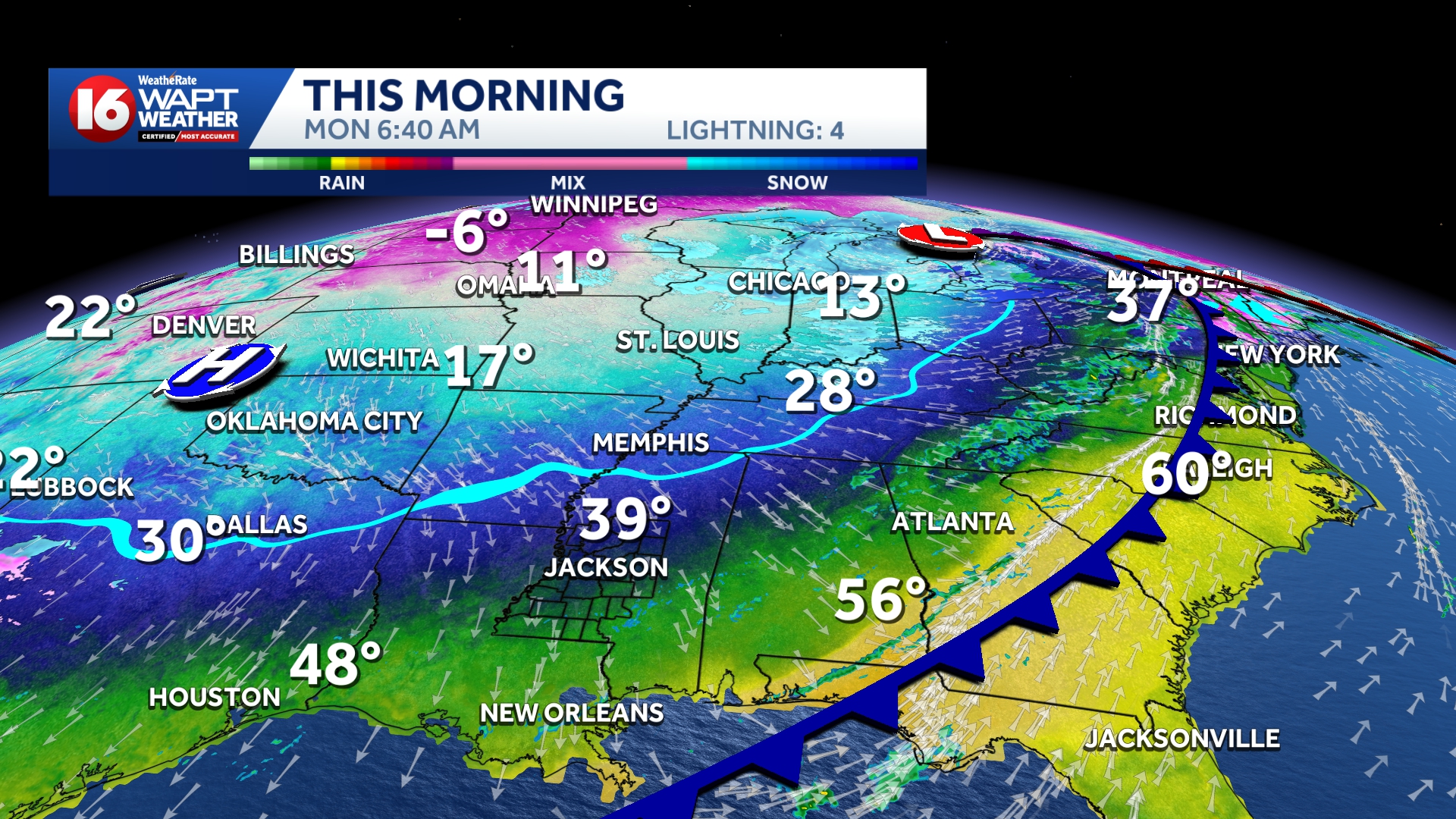 Christana - OUT THE DOOR: The cold front has moved through and the ...
