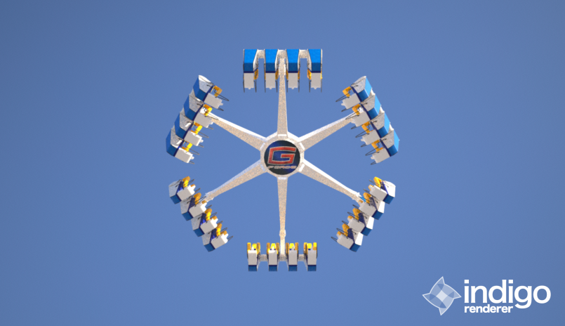 3d Mega Ride Machines