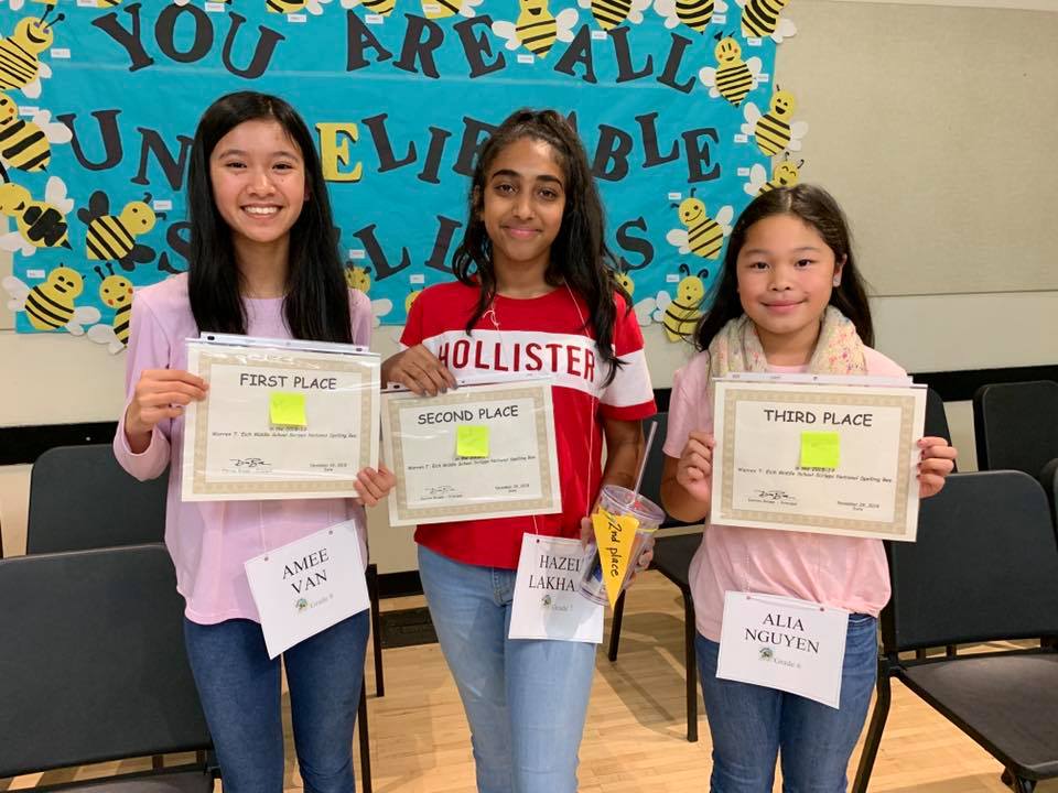 RCSD Eich - Congratulations to our three lady spelling bee... | Facebook