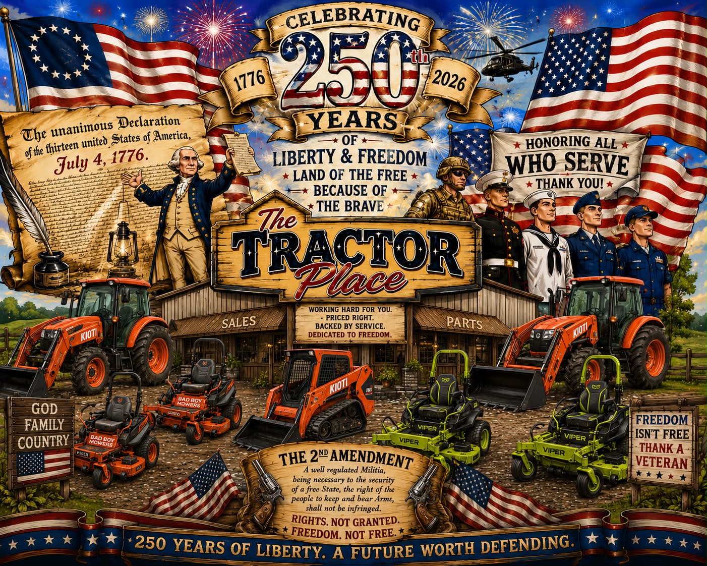 Our versatile KIOTI CK Series tractors are built to tackle any