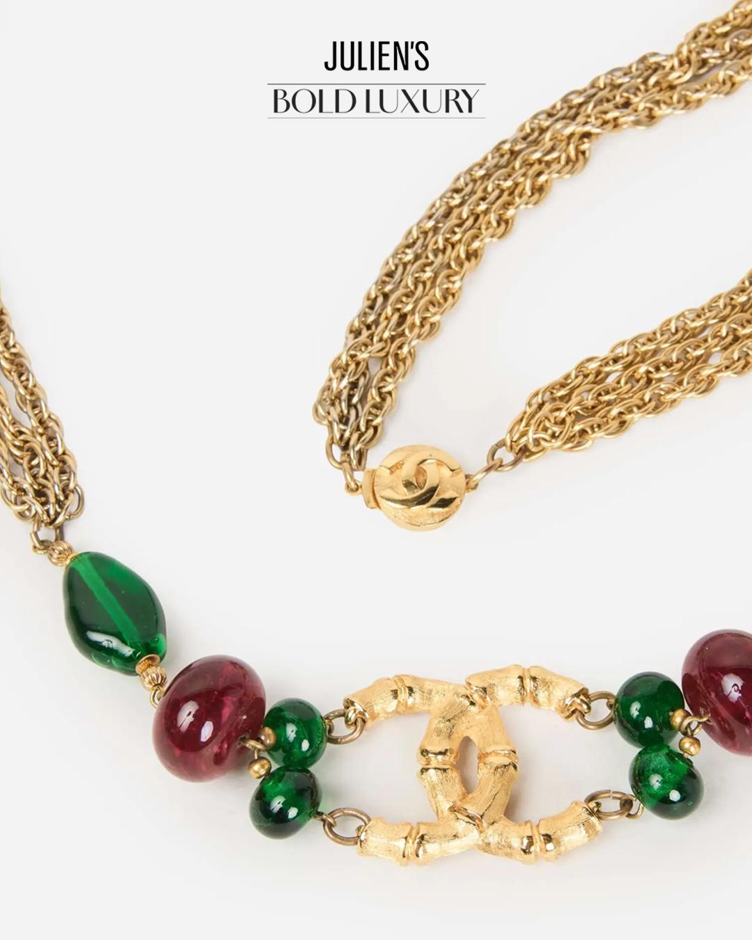 Explore statement accessories from MS Vintage, including a Chanel