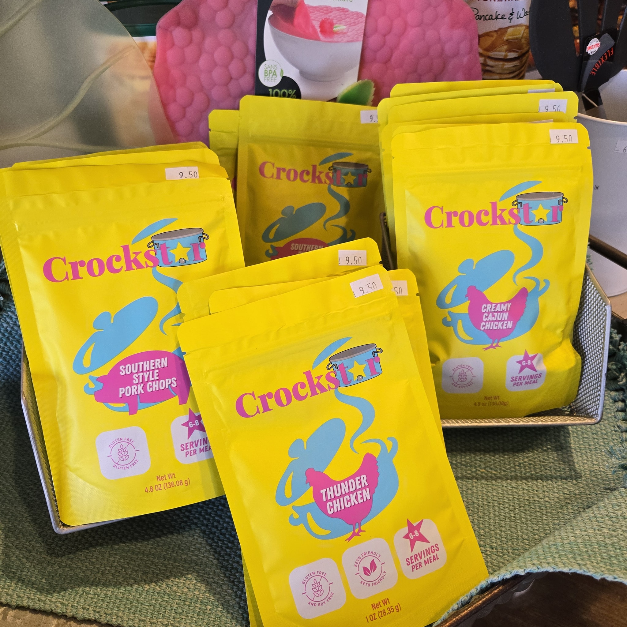 Cockrell - One of the new lines we found at market has already arrived ...