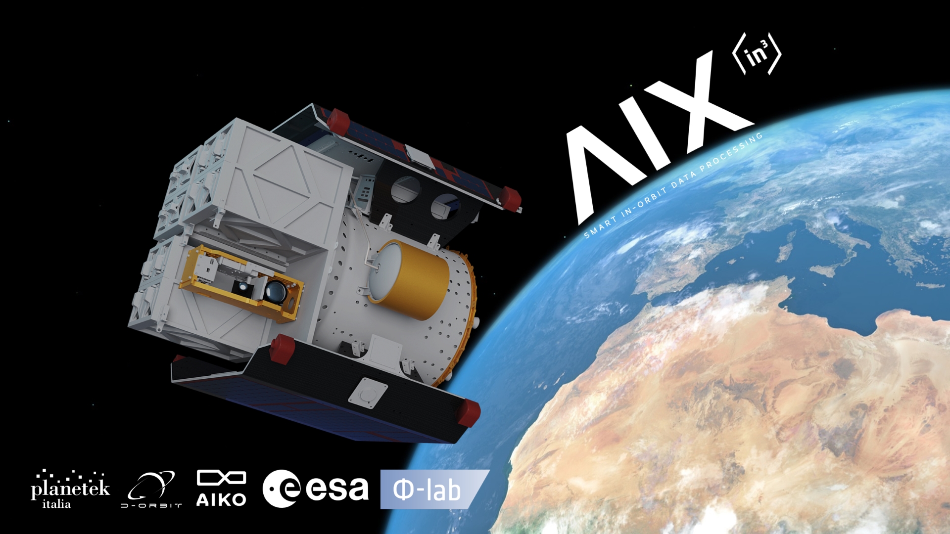 Planetek Italia - 📢 AIX-1+: the third AI-eXpress satellite... | Facebook