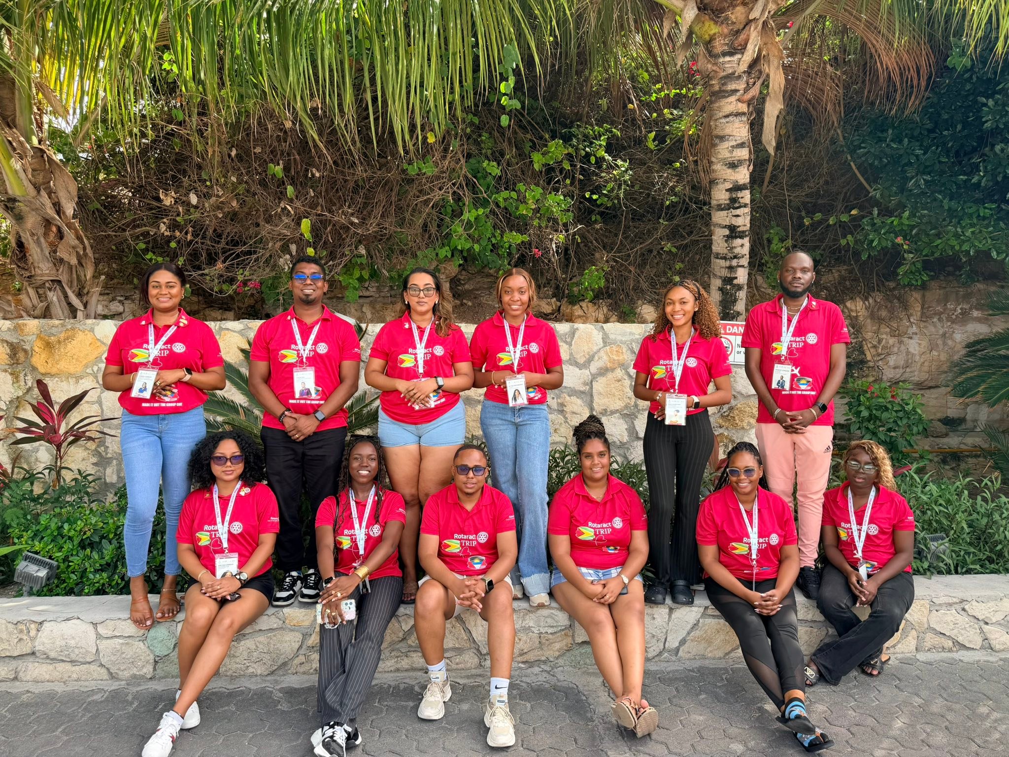 Rotaract club of Georgetown attends District 7030 conference in