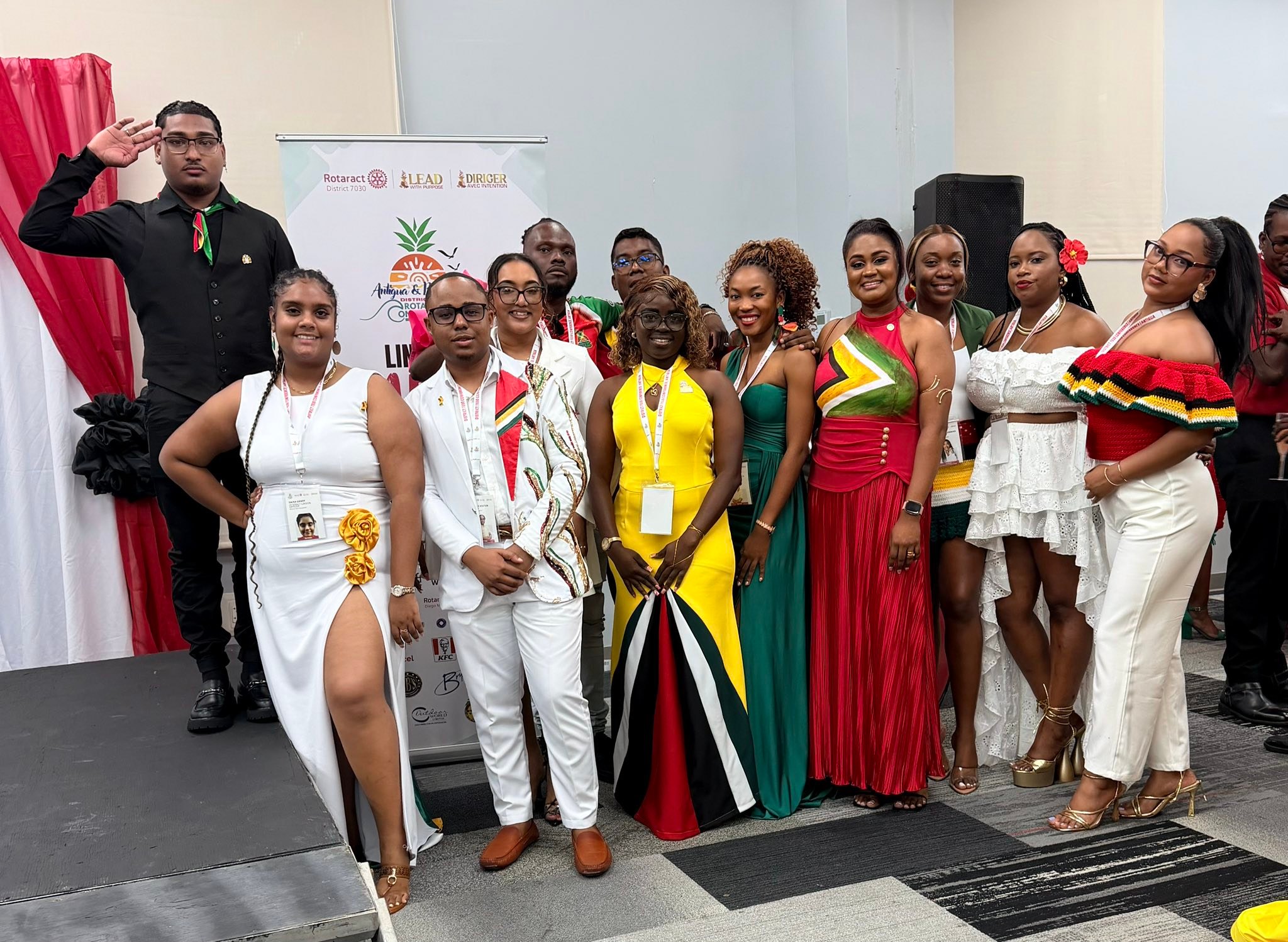 Rotaract club of Georgetown attends District 7030 conference in