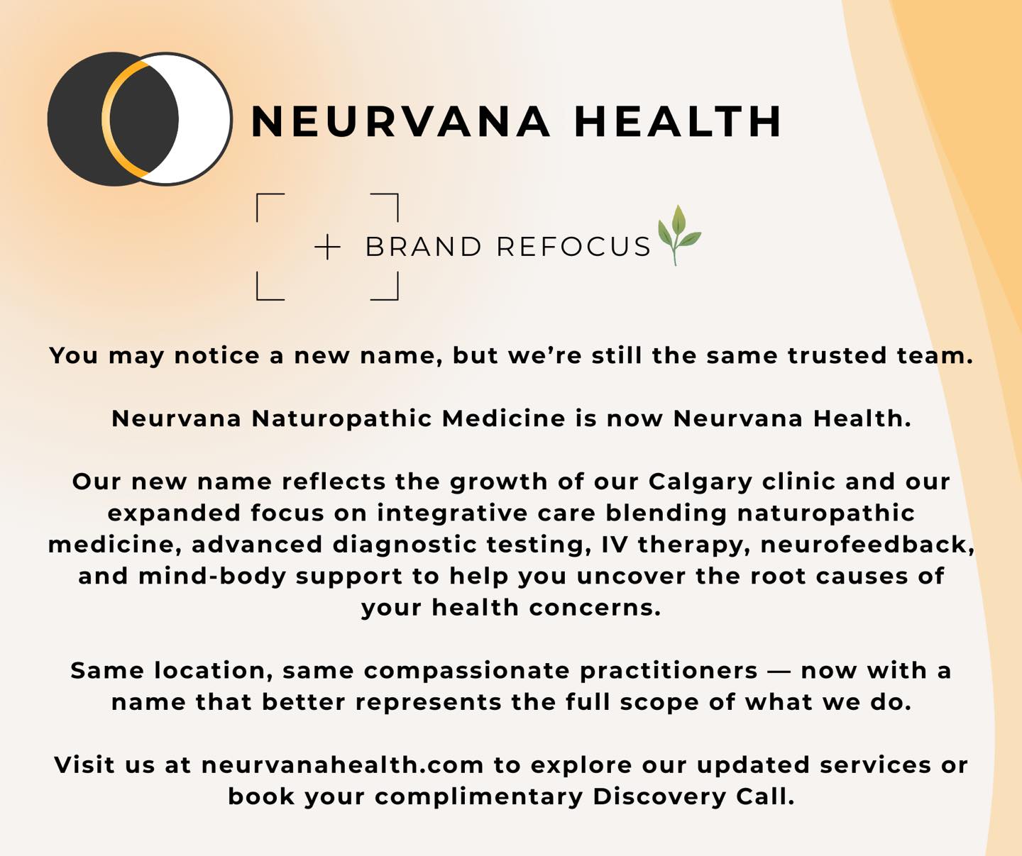 Neurvana Health - 🌿 Brand Refocus: Meet Neurvana Health!... | Facebook