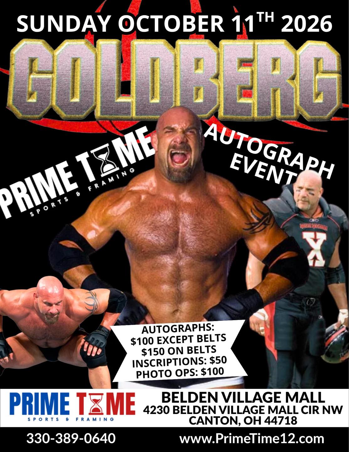 WHO'S NEXT?! 🔥💪 GOLDBERG is coming to Prime Time Sports