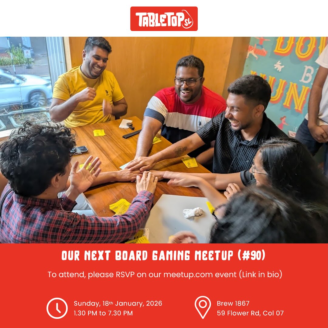 Tabletop SL - Sri Lanka's Board Gaming Community