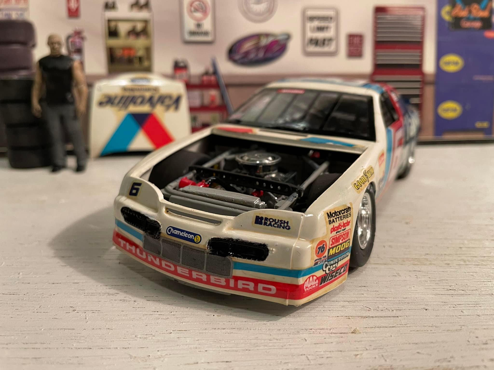 Austin Racing Maquette Starter 1/43 – Ford Thunderbird Nascar 1991 