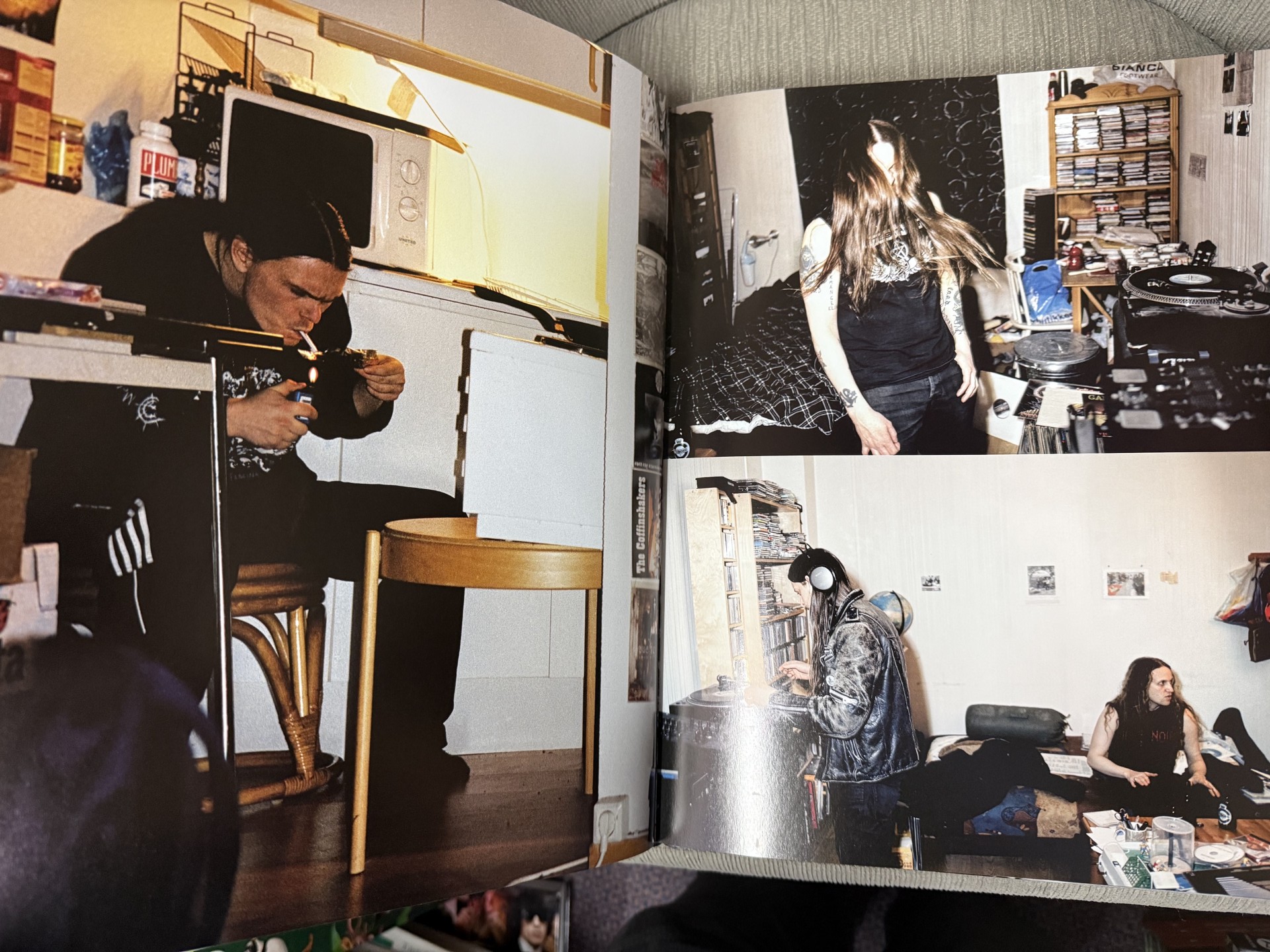 Norwegian black metal photography book by Peter Beste for sale