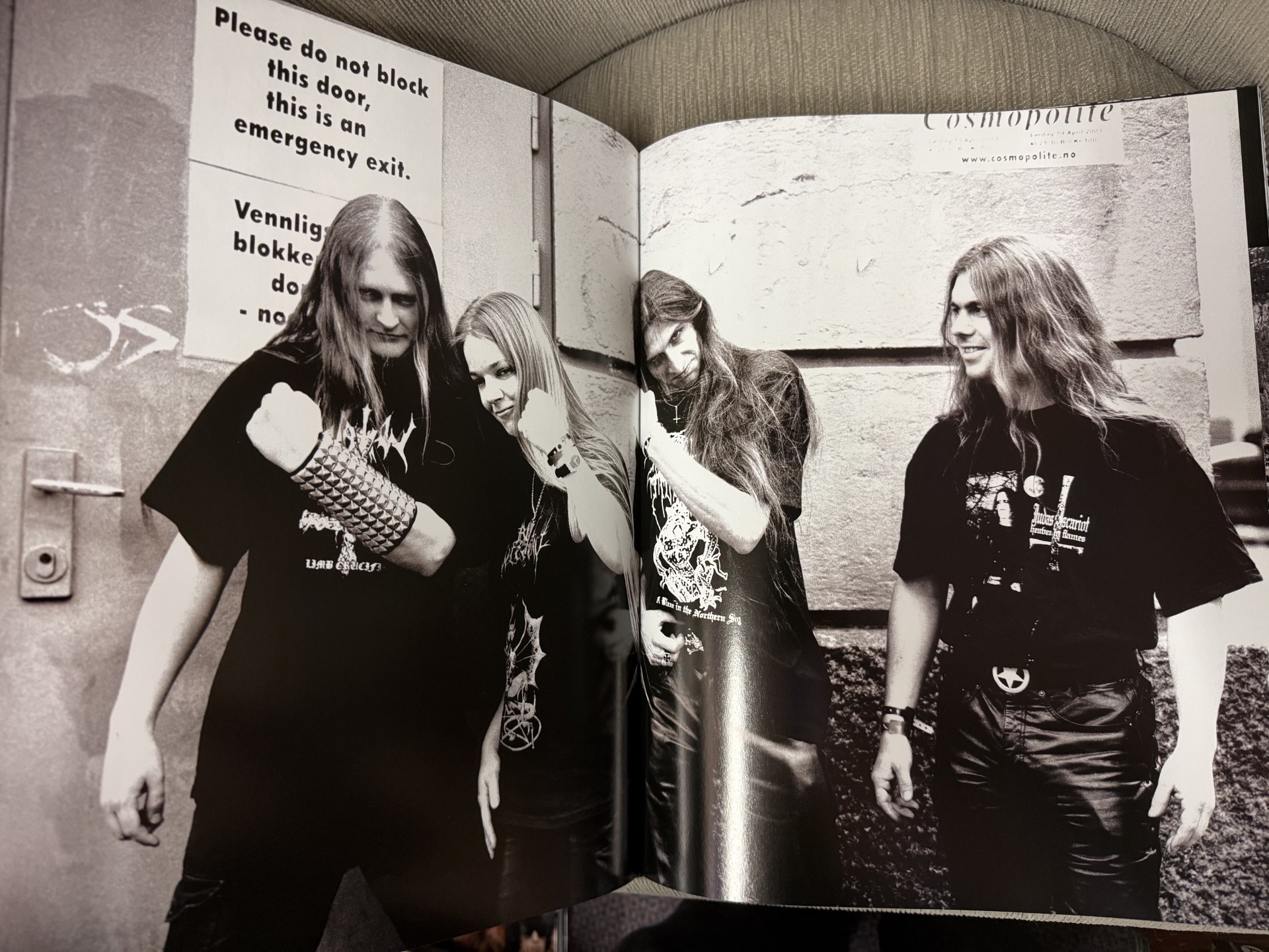 Norwegian black metal photography book by Peter Beste for sale