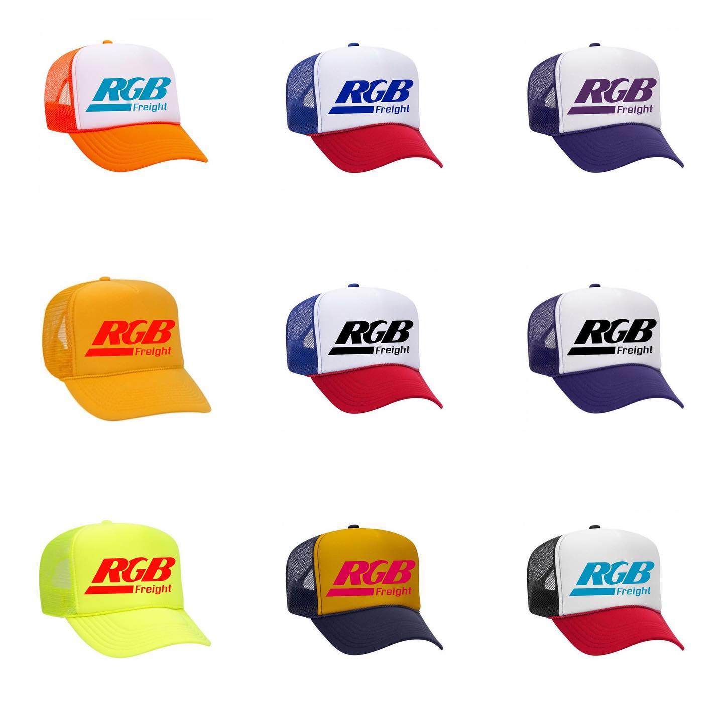 RGB Freight Trucker Hat - munimoro.gob.pe