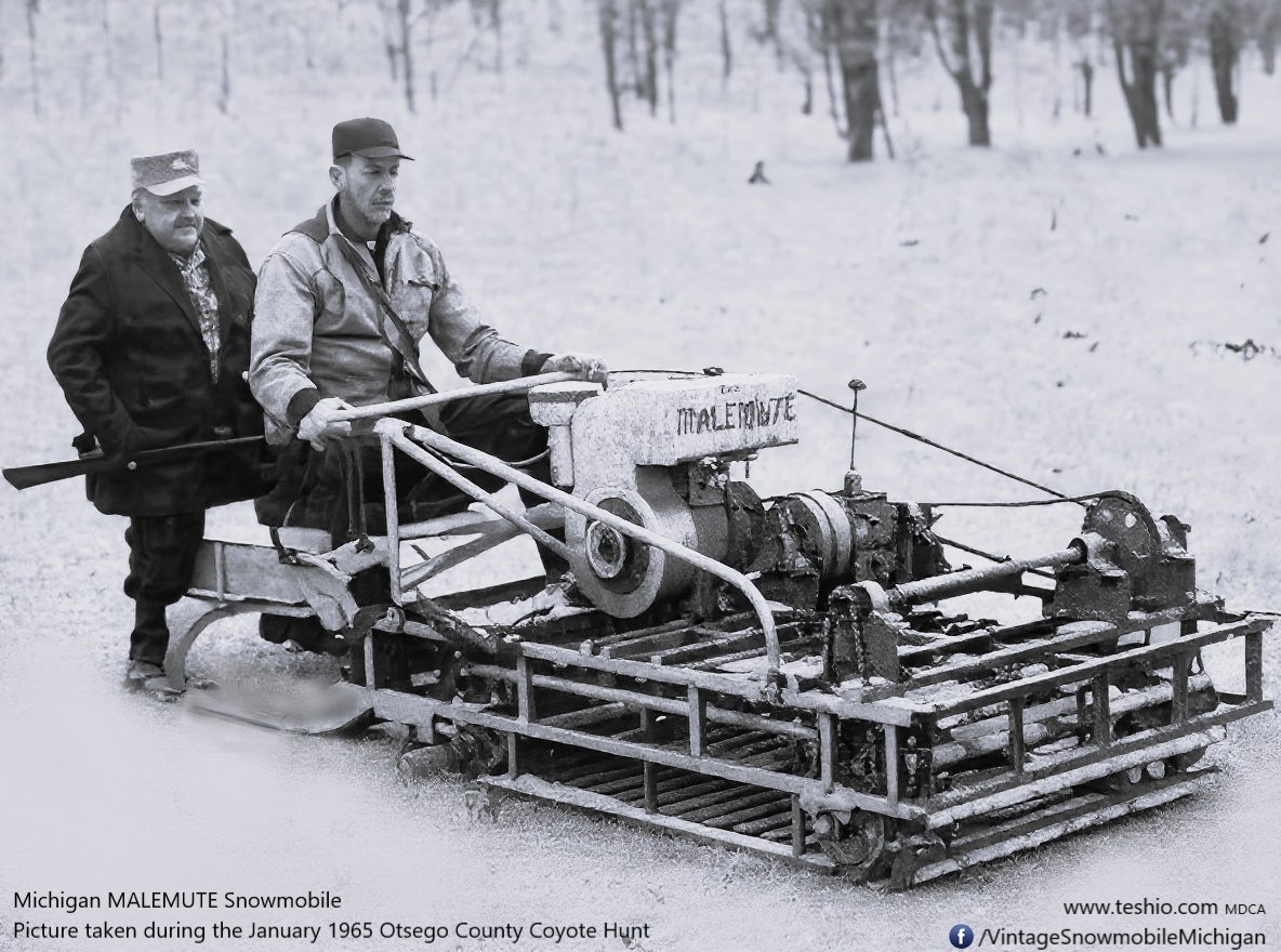 Vintage - Haven't posted a Michigan Snowmobile History story for a bit ...
