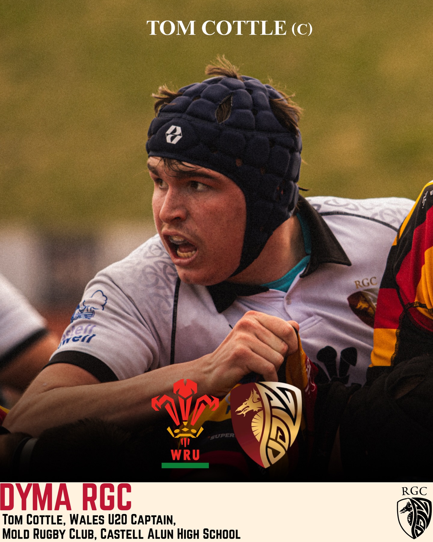 RGC - Llongyfarchiadau Tom 🏴󠁧󠁢󠁷󠁬󠁳󠁿🏉 Former RGC player and U18s Captain ...