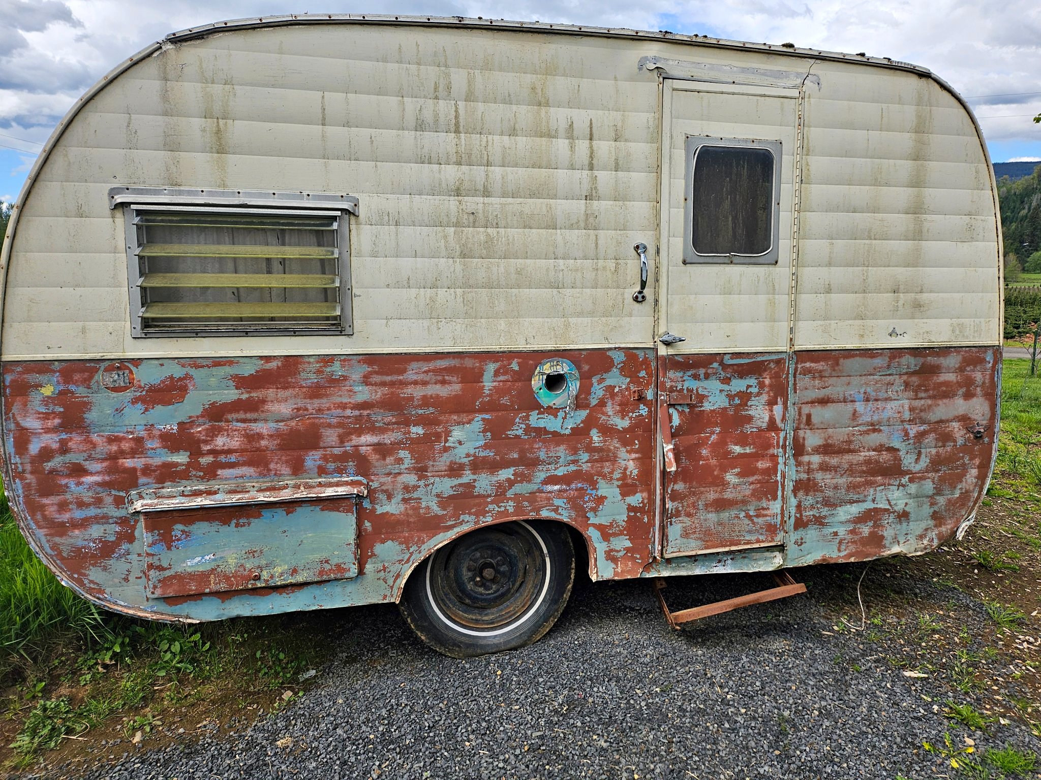 1956 DeVille canned ham trailer camper - RVs & Campers - Mossyrock ...