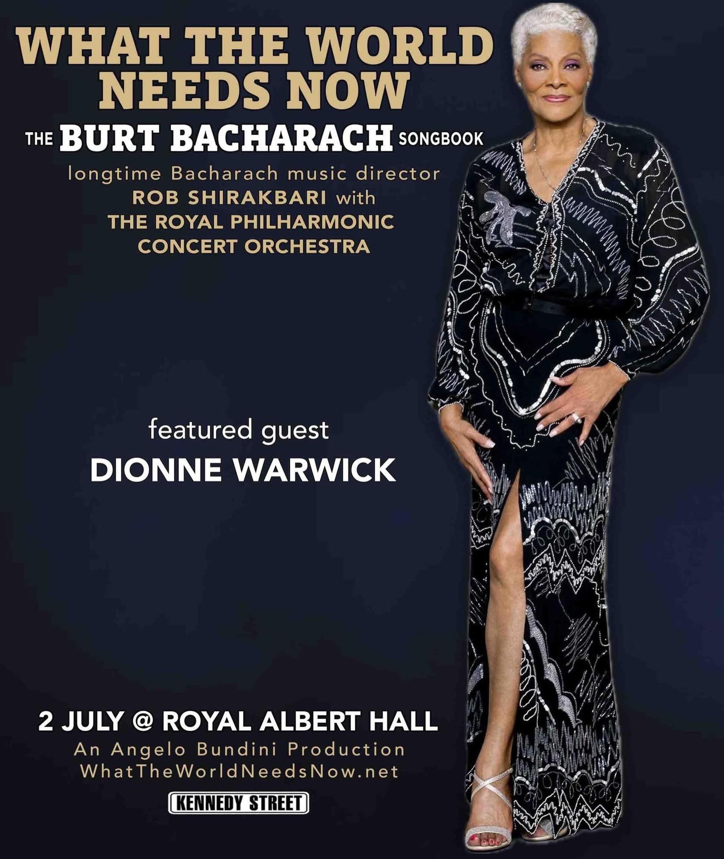 Albert Hall 2nd July!!!! Dionne Warwick @therealdionnew Rumer 