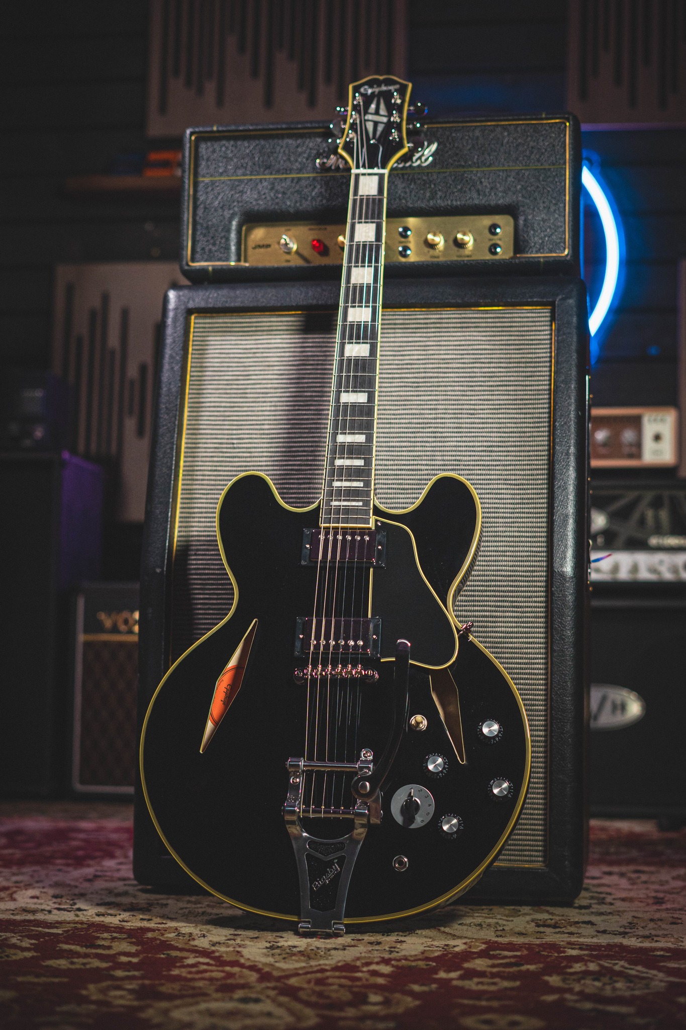 Epiphone Shinichi Ubukata ES-355 guitar with Gibson hardware