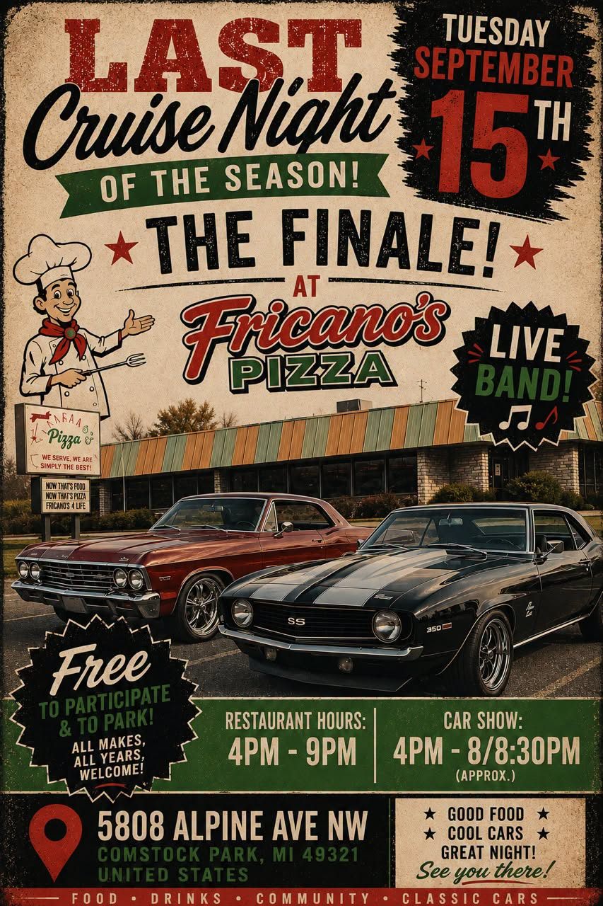 Fricano's Pizza on Alpine Ave. (Grand Rapids, Michigan area
