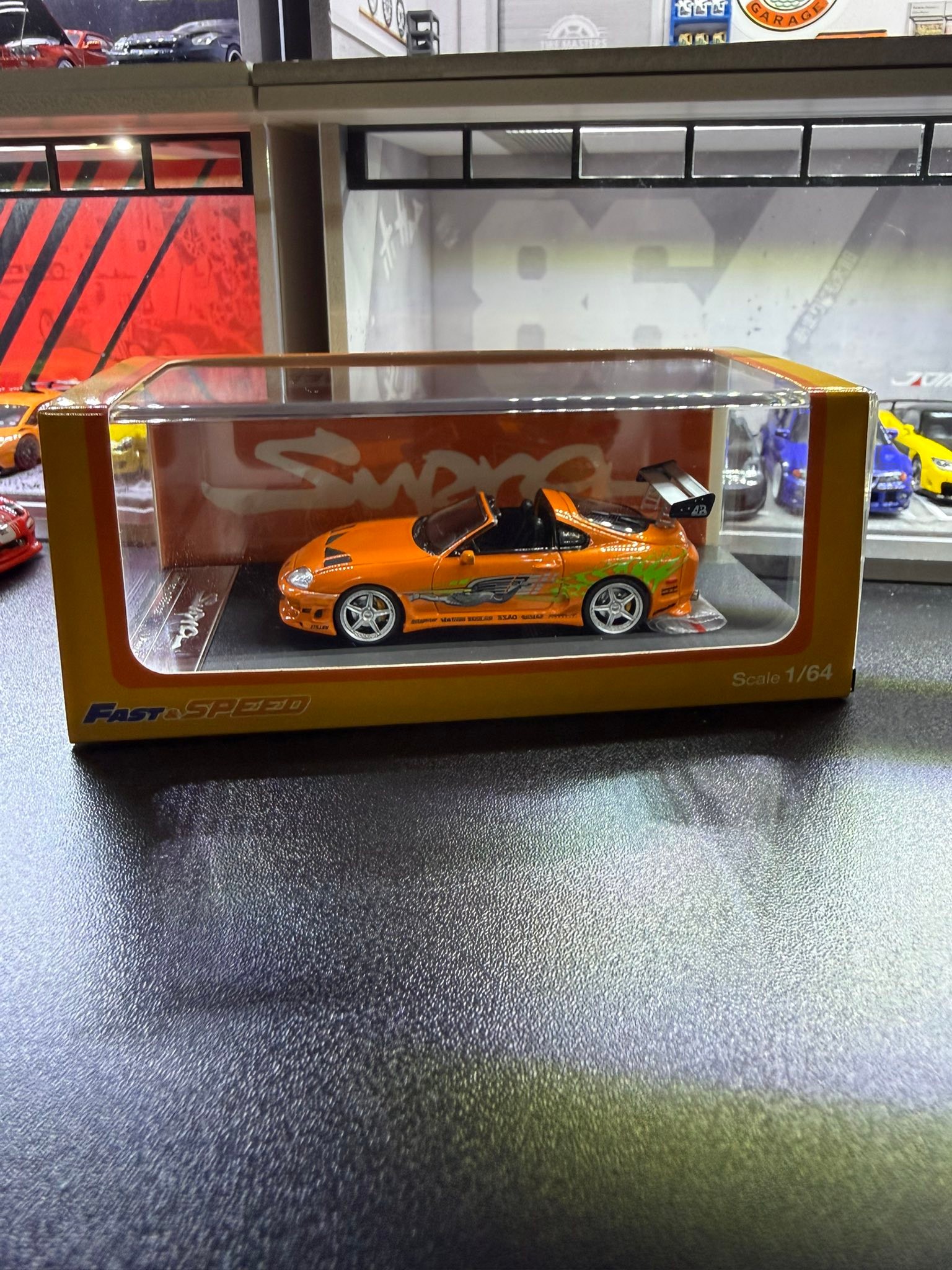Mô hình xe Toyota Supra A80Z Paul Walker 1:64 Time Micro | Việt Nam