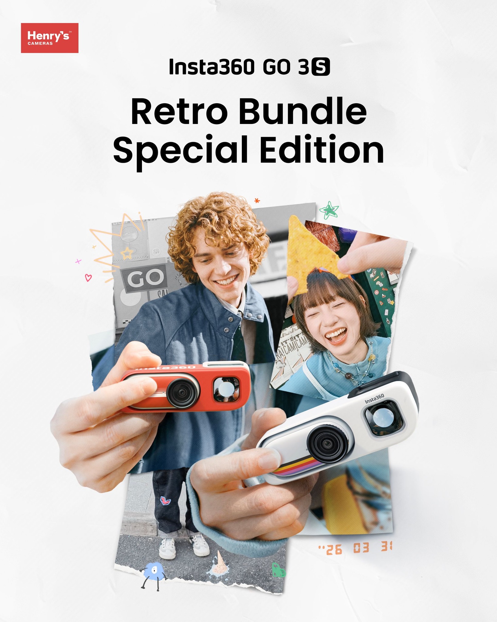 🚨 NEW INSTA360 GO 3S 🚨 Insta360 GO 3S Retro Bundle, a special