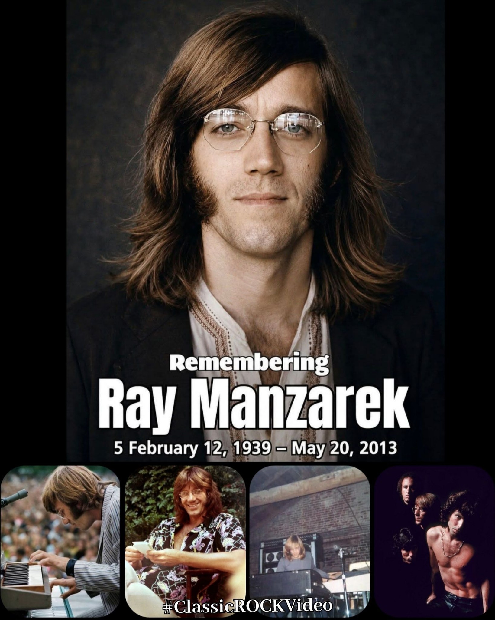 Remembering Ray Manzarek ⁣ (Feb. 12, 1939- May 20, 2013)⁣ whose