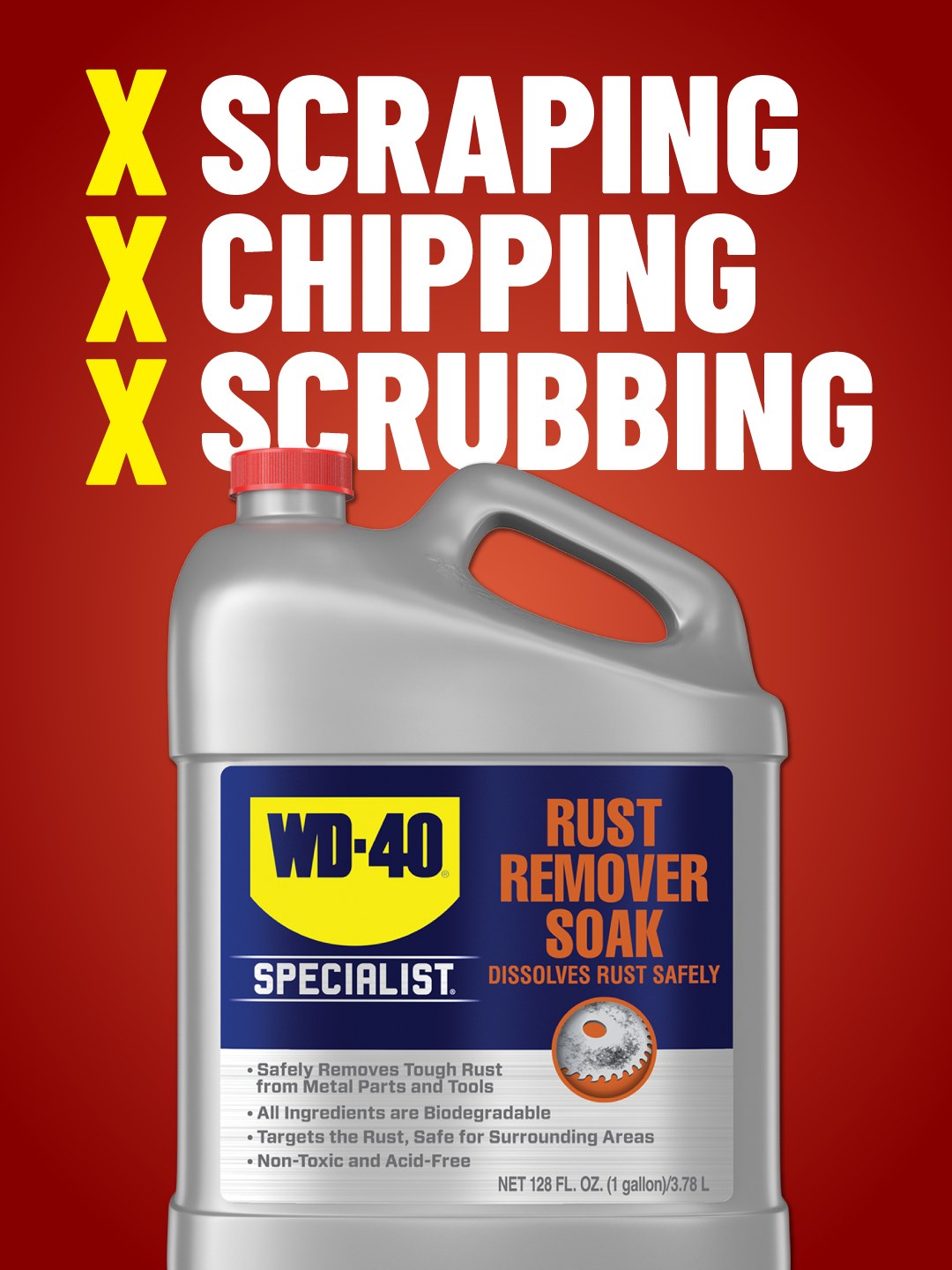 WD-40 Malaysia - WD-40 Specialist® Rust Remover Soak... | Facebook