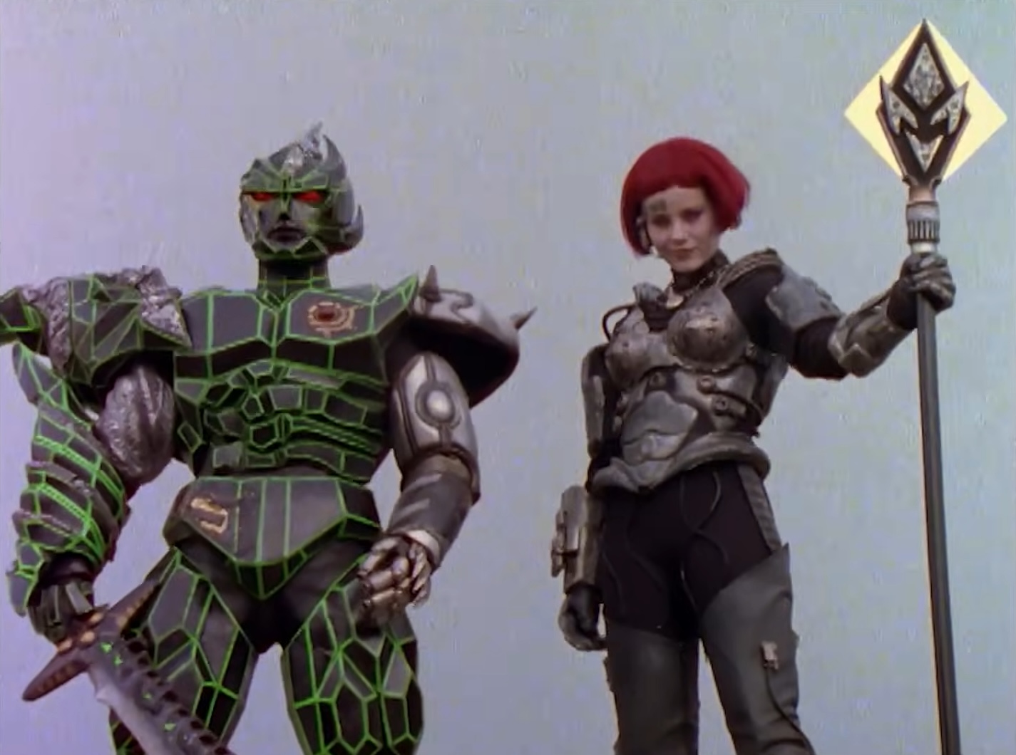 Astronema & Ecliptor! ❤️💚❤️💚 #PowerRangers #InSpace