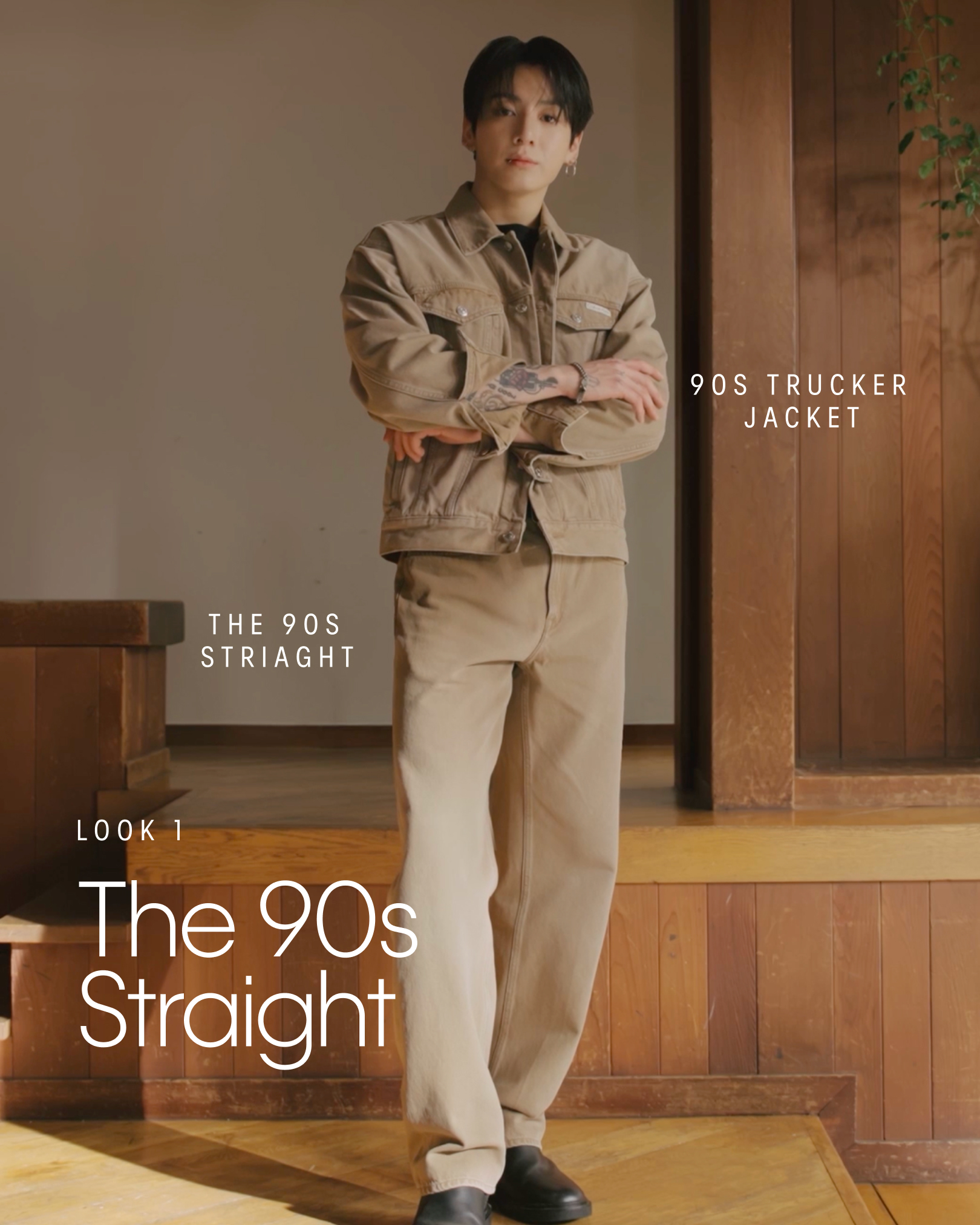 撮影現場に満ちた、このエネルギー。 Jung Kook／ジョングクが纏う