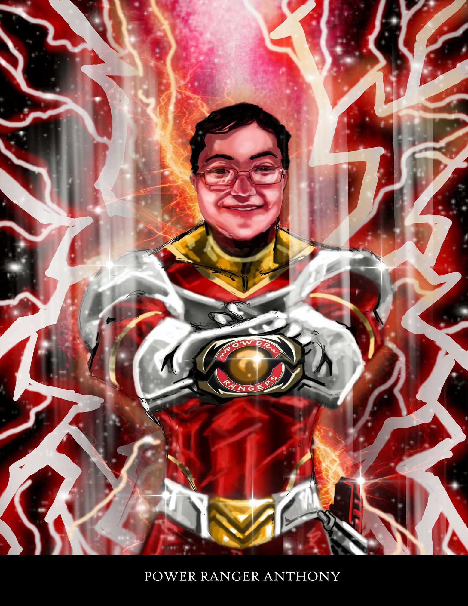 New artwork for Power Ranger... - Power Ranger Anthony | Facebook