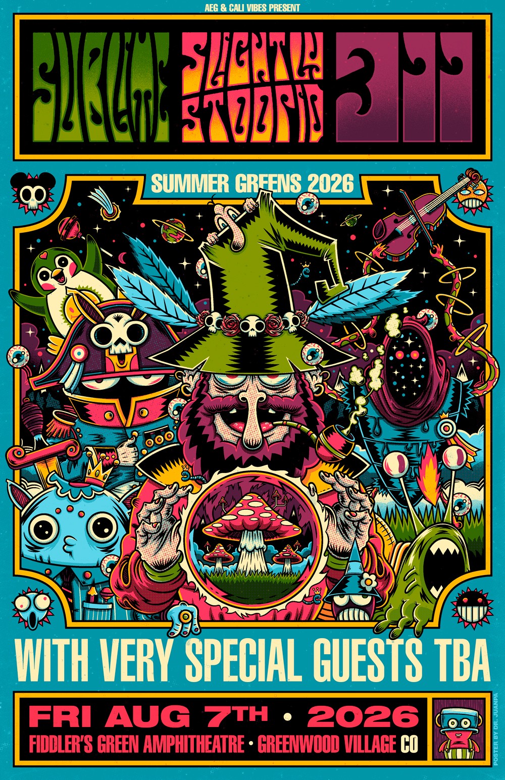 Doctor - Poster for Jurassic 5 with Quannum Projects featuring