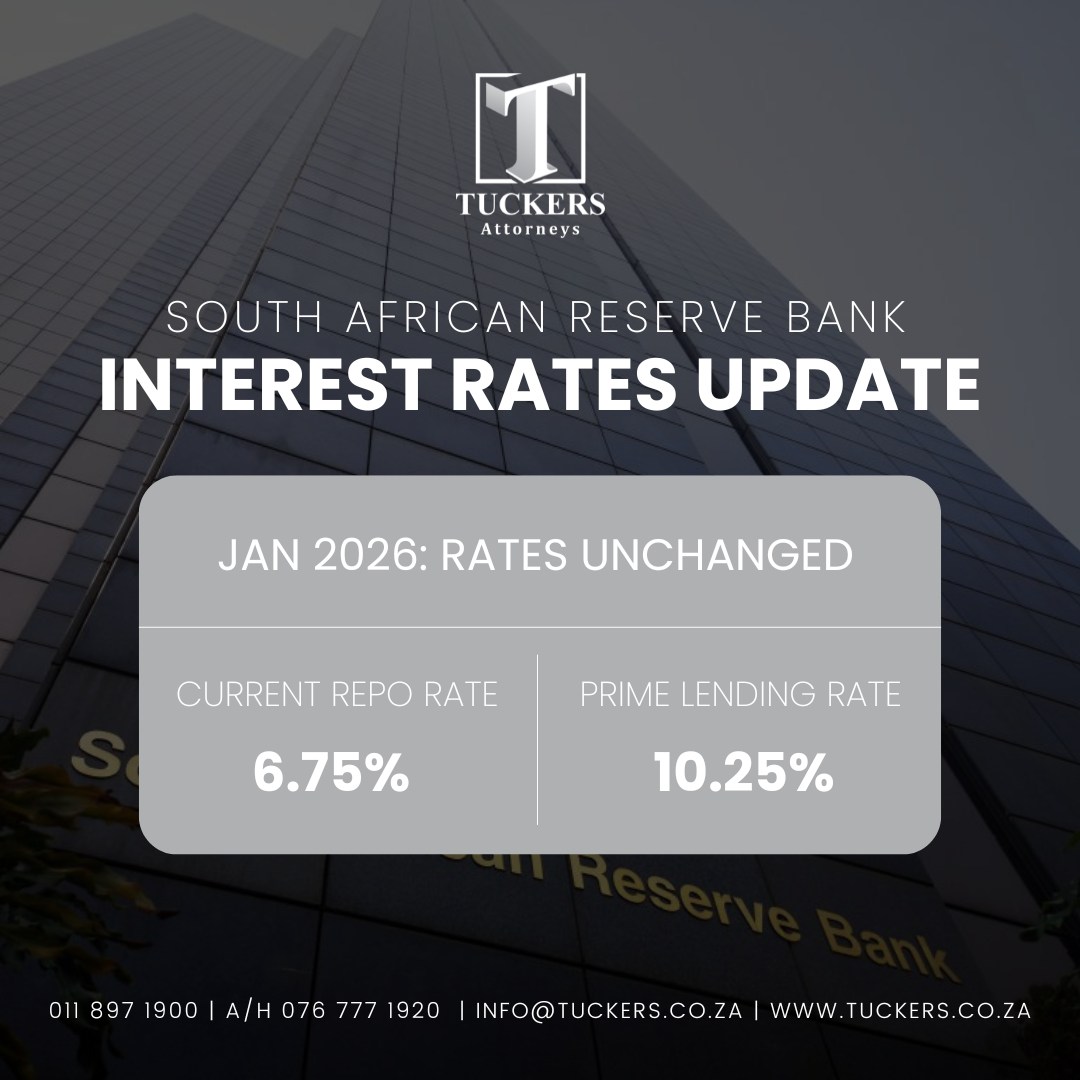 📊 Interest Rate Update The South... - Tuckers Attorneys | Facebook