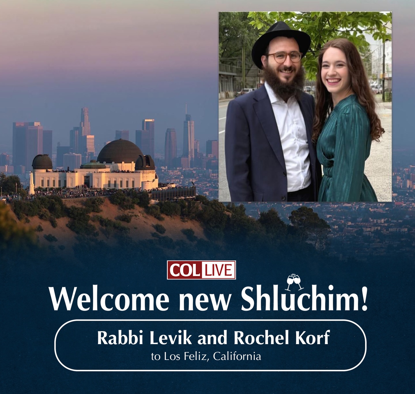 COLlive - Rabbi Levik and Rochel Korf (nee Sasonkin) are moving on ...
