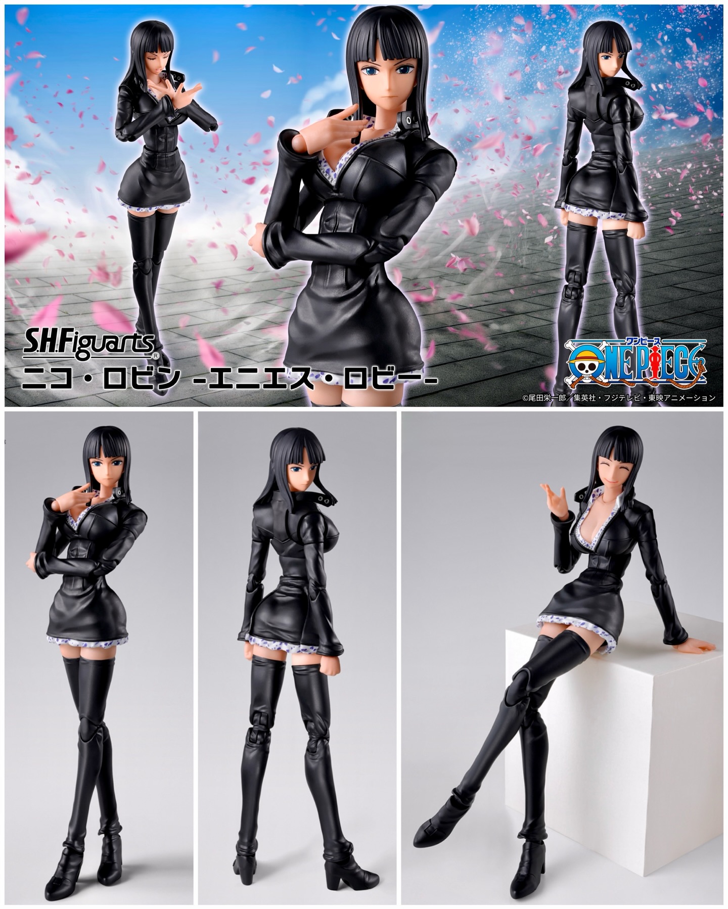 One Piece shows off the new SH.Figuarts Nico Robin - Enies Lobby 