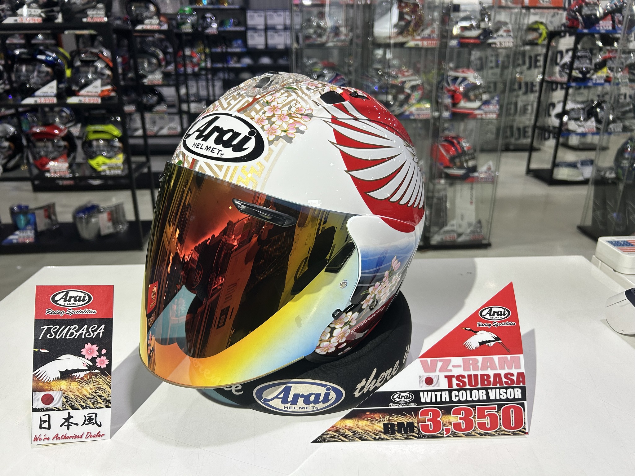 Dear All Riders and Arai Helmet Fans, We got 