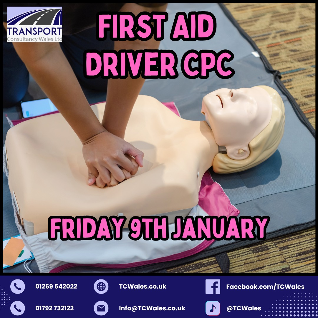 TC - 🎉 2026 Driver CPC! 🎉 We’re starting the new year with a First Aid ...