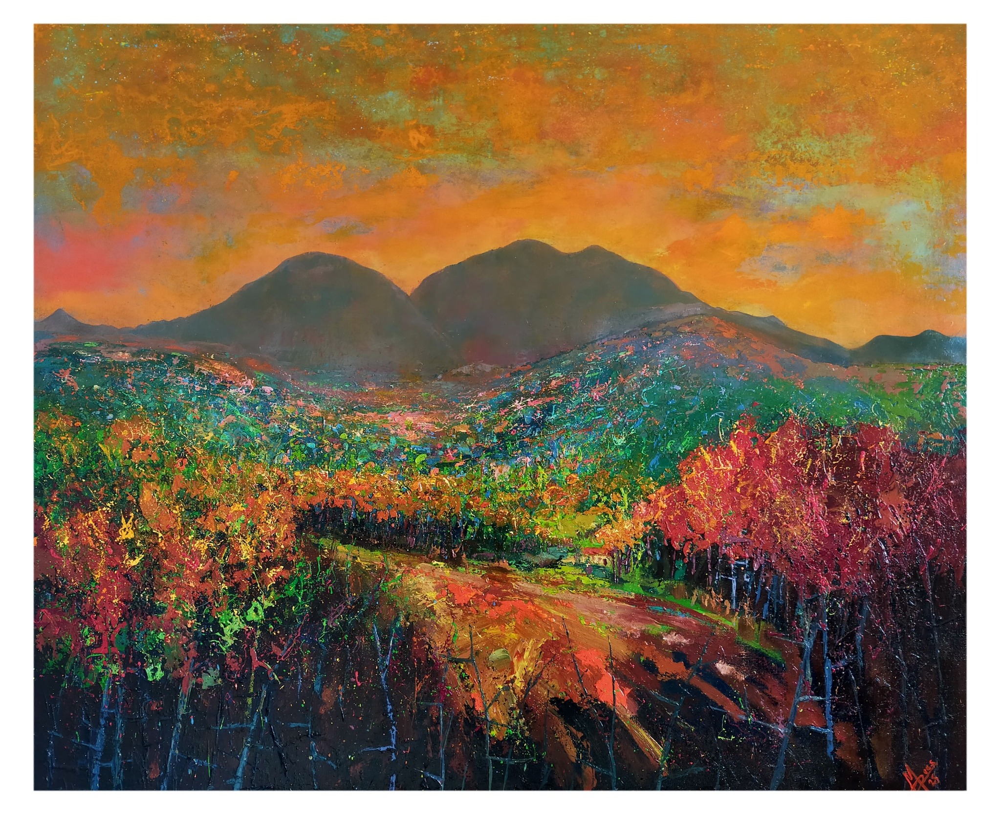 Commissioned piece 115cm X 98cm ,oil... - Matthew Rees Artist | Facebook