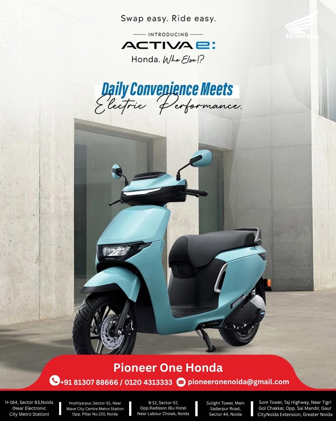 Future of Commute: Introducing the All-New Honda Activa e