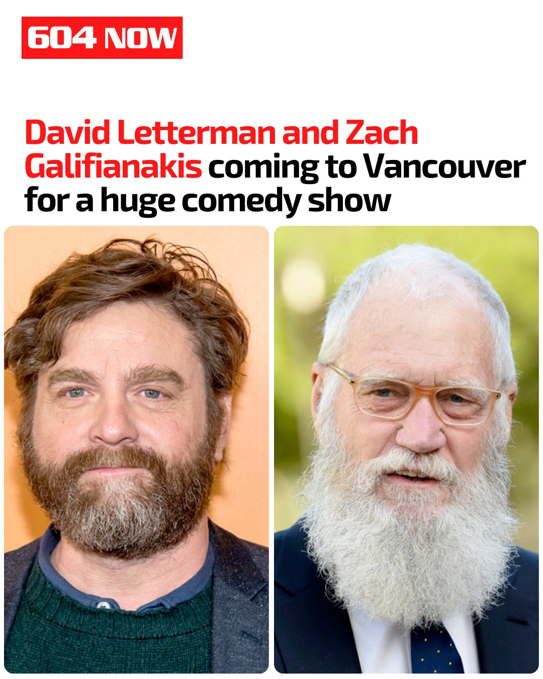604 Now - Get ready to laugh. 👏 David Letterman is... | Facebook