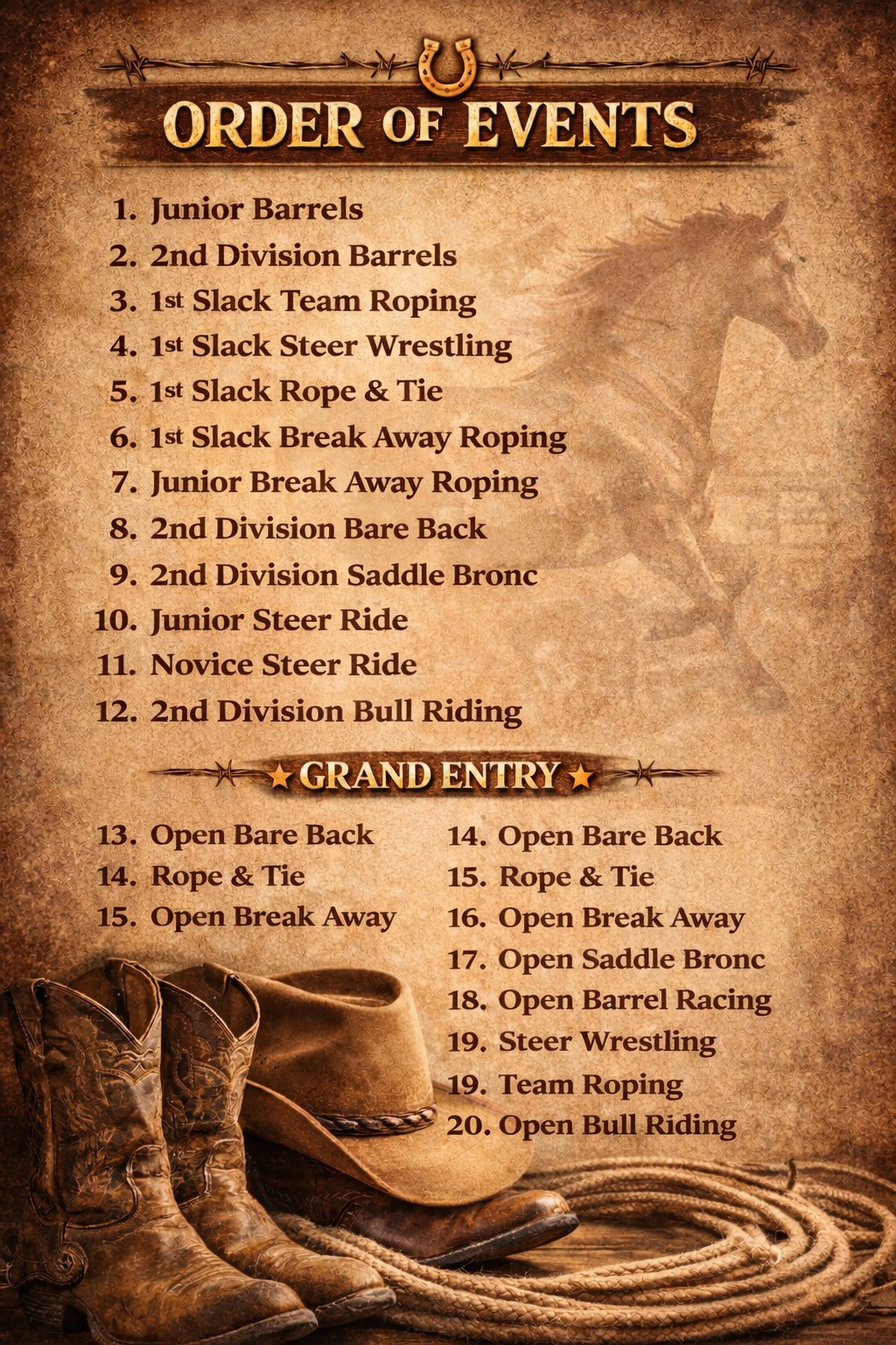 Southland Rodeo... - Southland Rodeo Association Inc