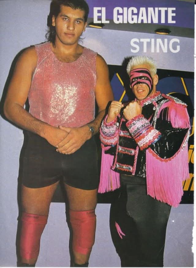 Lex Luger, Sting, and The Steiner Brothers out to dinner