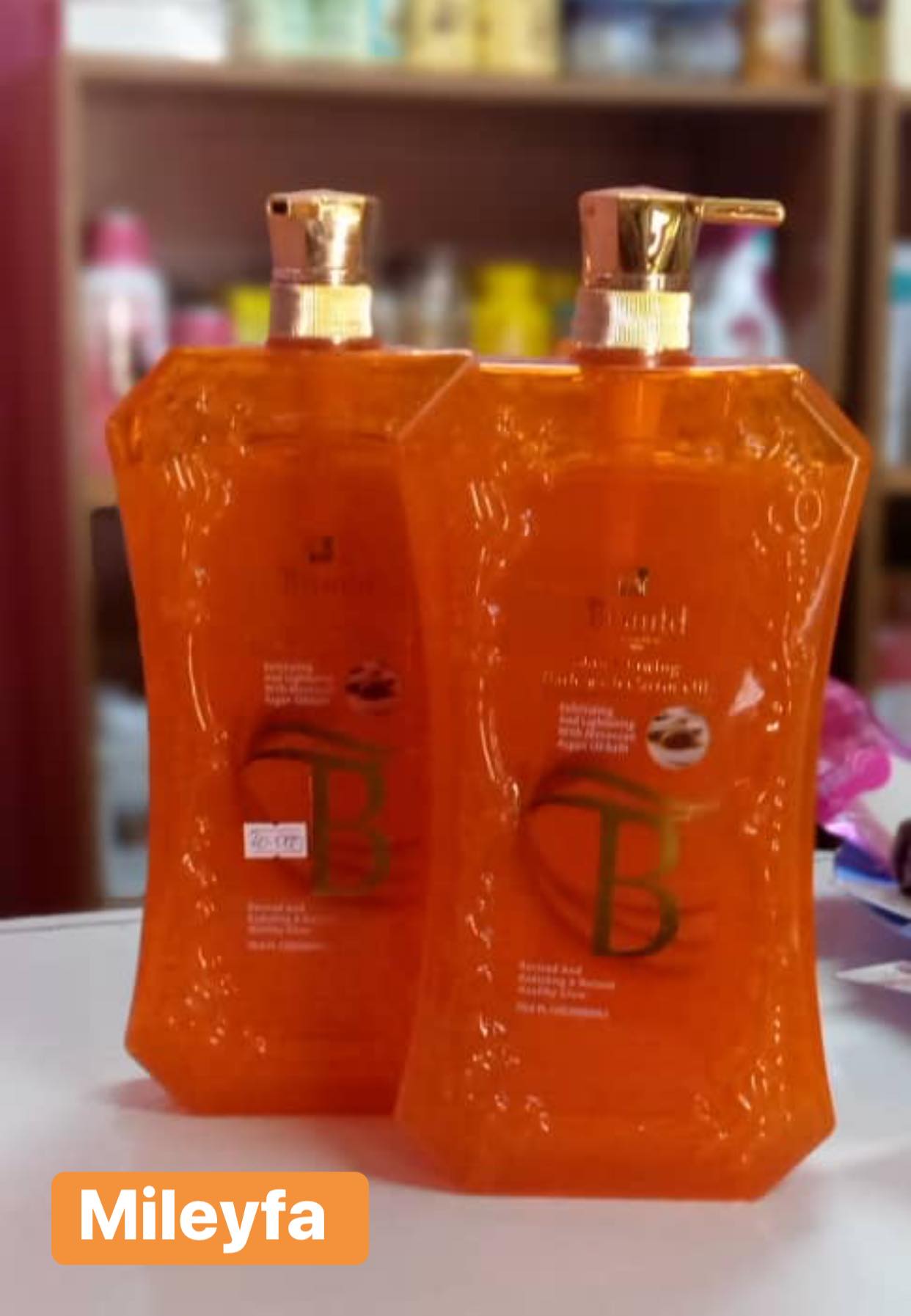 Gel Douche Ultra Blanchissant Lansyade - Anti-imperfections, Carotte, Curcuma - 500 Ml - Fabriqué En France