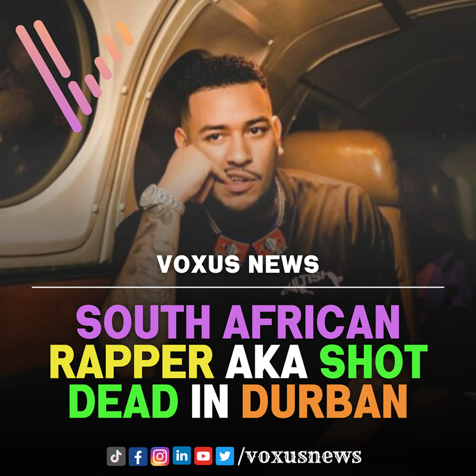 Voxus News - South African rapper, AKA (real name Kiernan...
