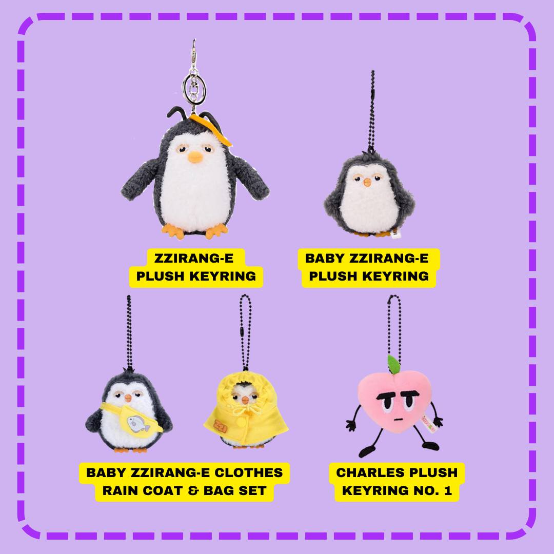 ZZIRANG-E DROP LANDING SOON! 🐧 Don't let the cuteness pass you by