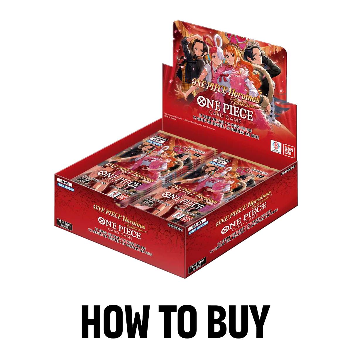 How to Purchase One Piece EB03 at Taps Games Box Price: $199.95 