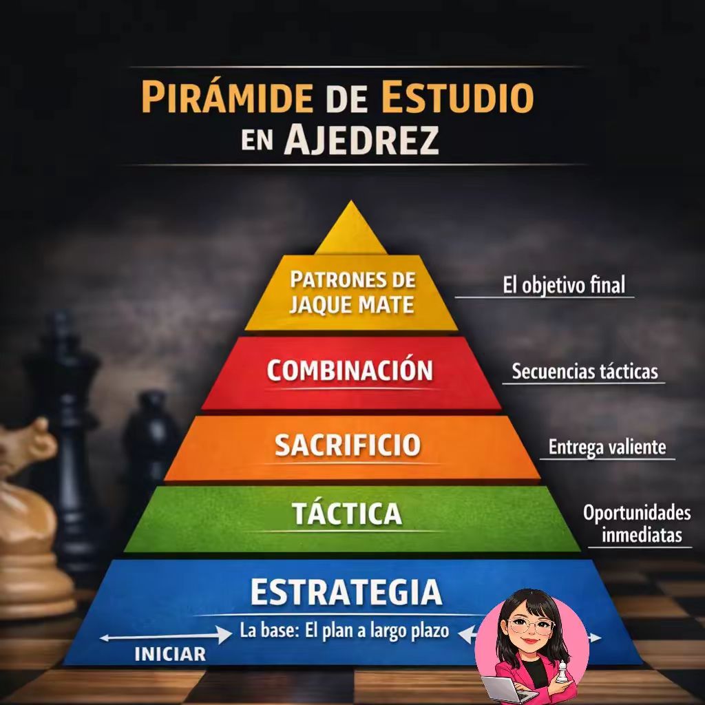 Universo Ajedrez | Pirámide del Ajedrez 📚 | Facebook