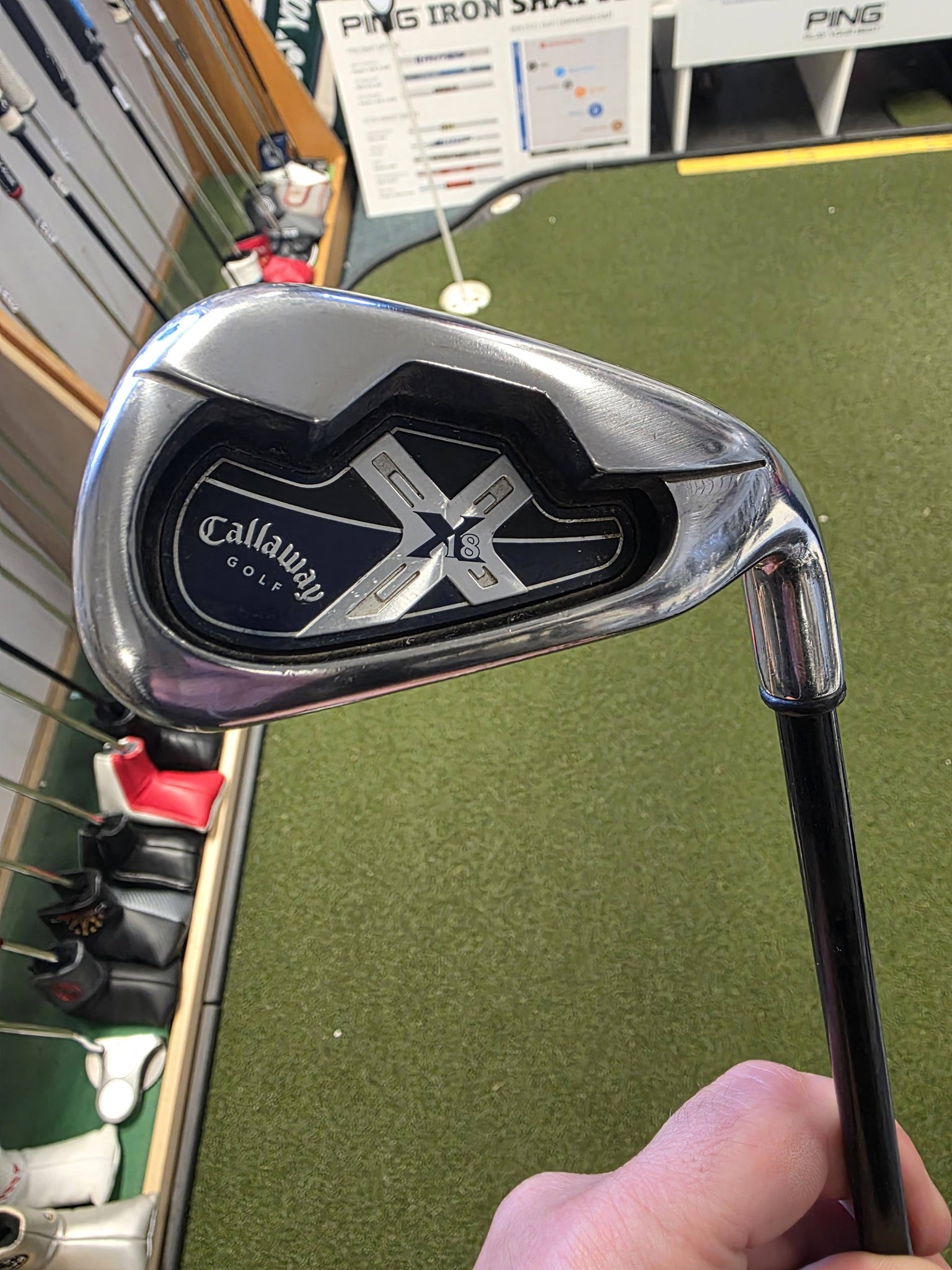 Callaway x18 irons 3 to sw graphite shaft 8 club set