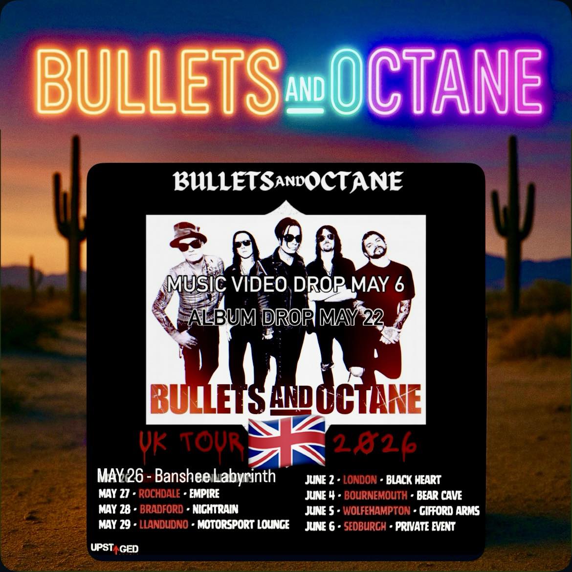 Well, did you get your tickets yet? 🎟️🇬🇧 | Bullets And Octane | Facebook