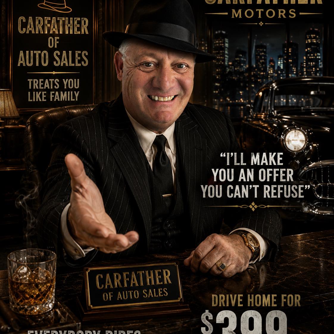 Scary Credit !!! No problem with the Carfather!#carfather #carshopping ...