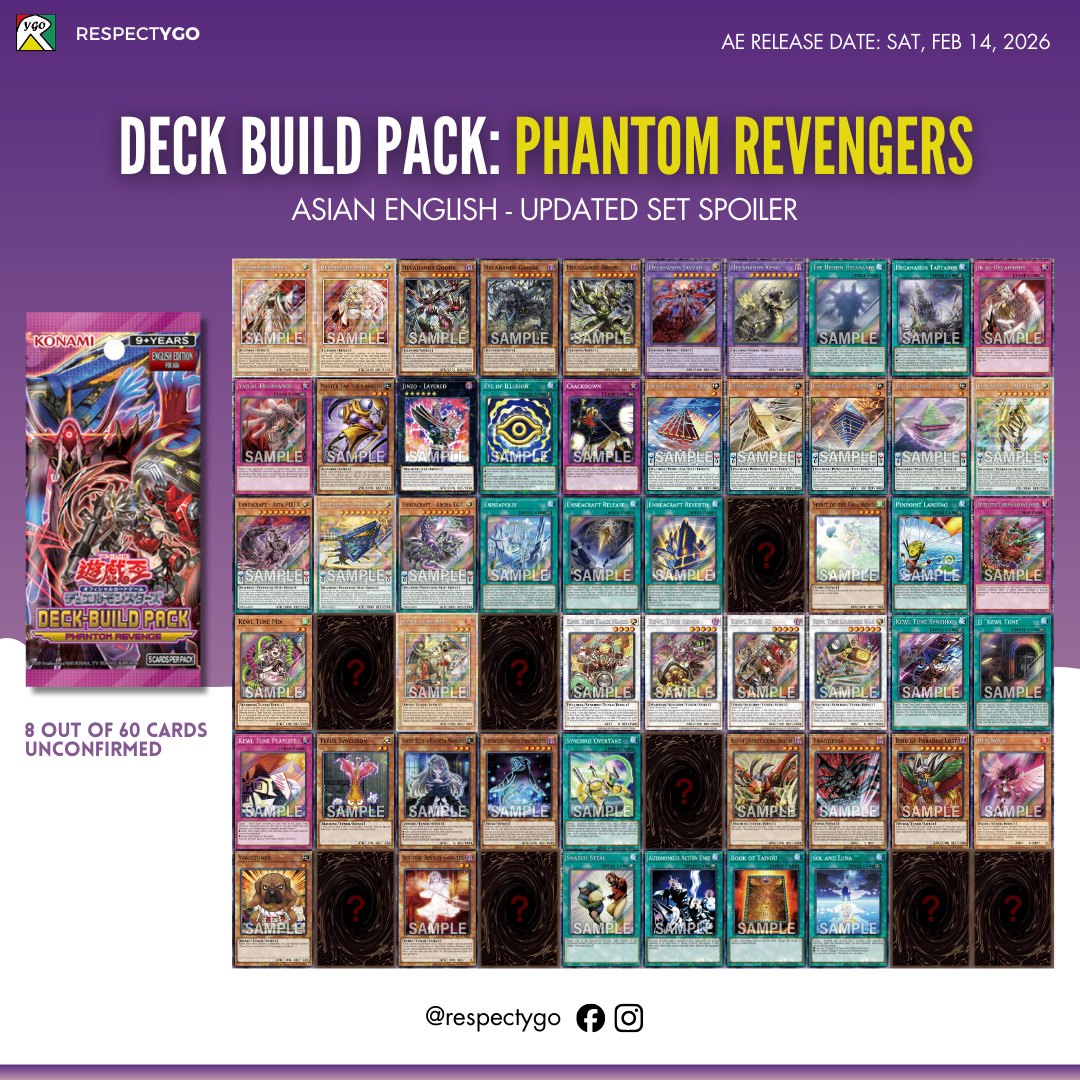 WS Phantom デッキ UPDATE: Deck Build Pack: Phantom Revengers Asian English Version